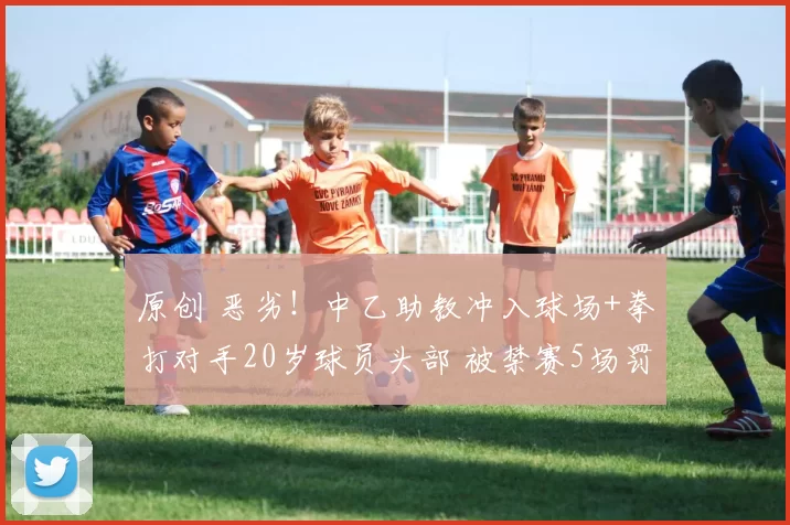 原创 恶劣！中乙助教冲入球场+拳打对手20岁球员头部 被禁赛5场罚2.5万